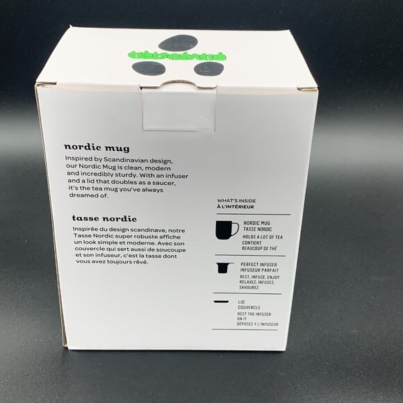 Davids Tea Nordic Mug with Lid & Infuser – Halloween 2024 Boo Edition Tea 16oz - Picture 14 of 16